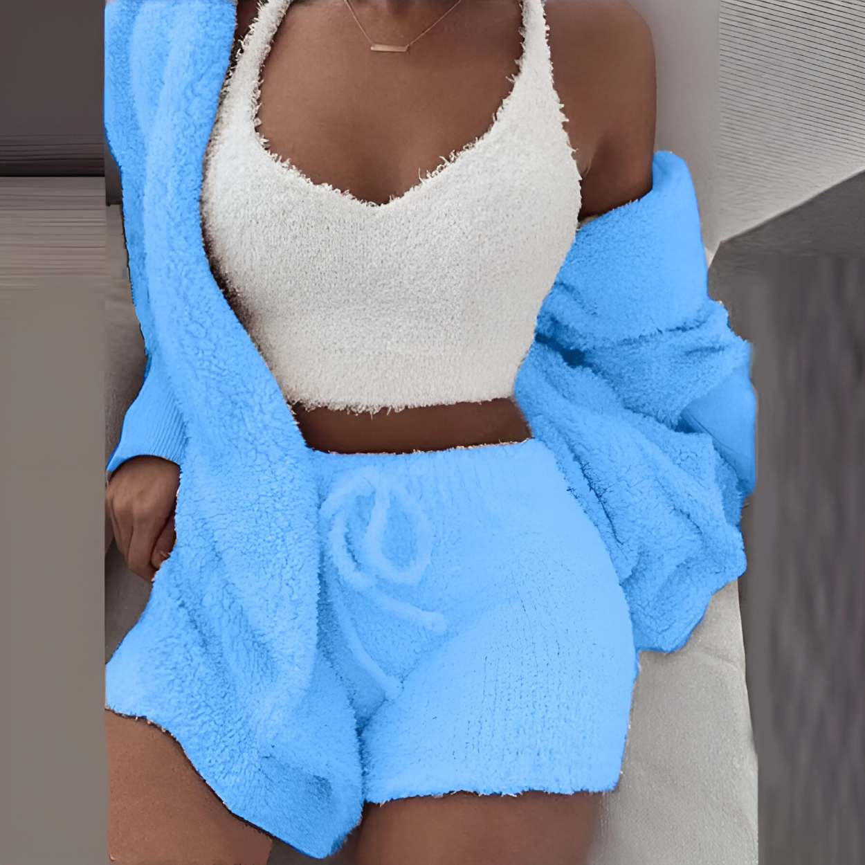 Pijama para Mujer Suave y Cómodo para Casa