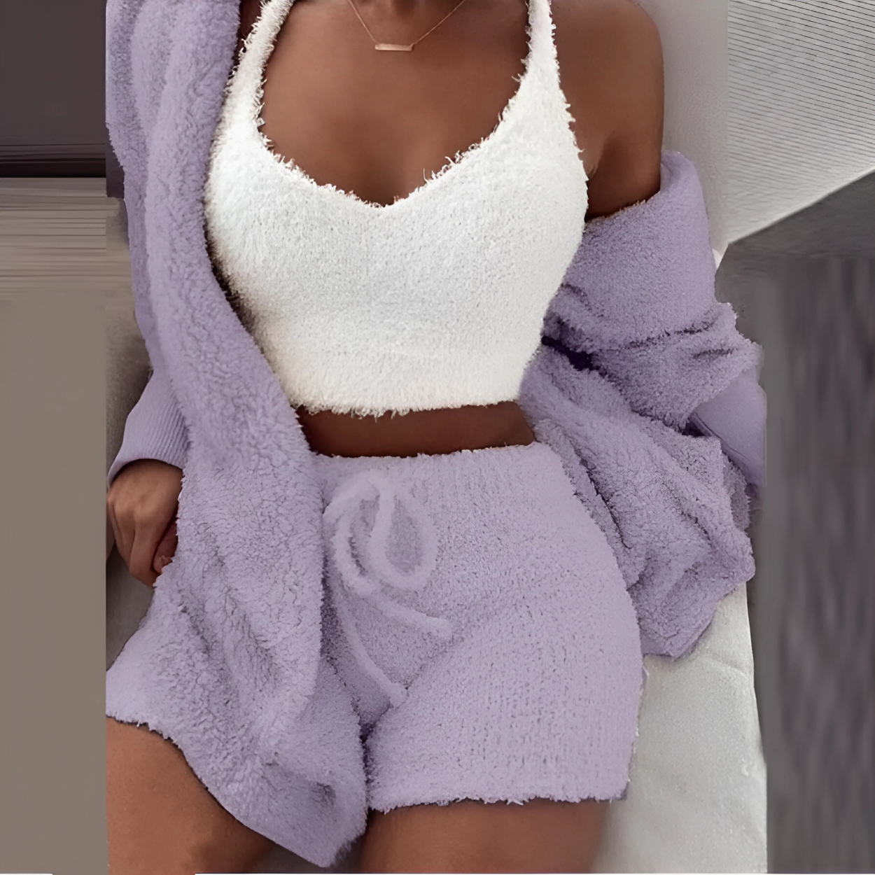 Pijama para Mujer Suave y Cómodo para Casa