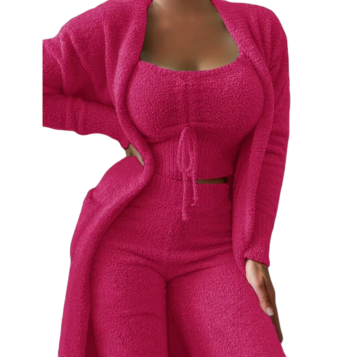 Pijama de Terciopelo Suave y Cómodo para Mujer