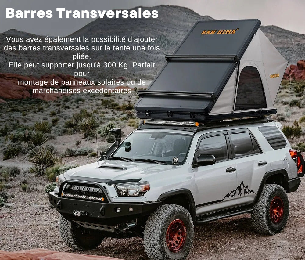 Tienda de Techo con Alta Rigidéz para Camping Cómodo