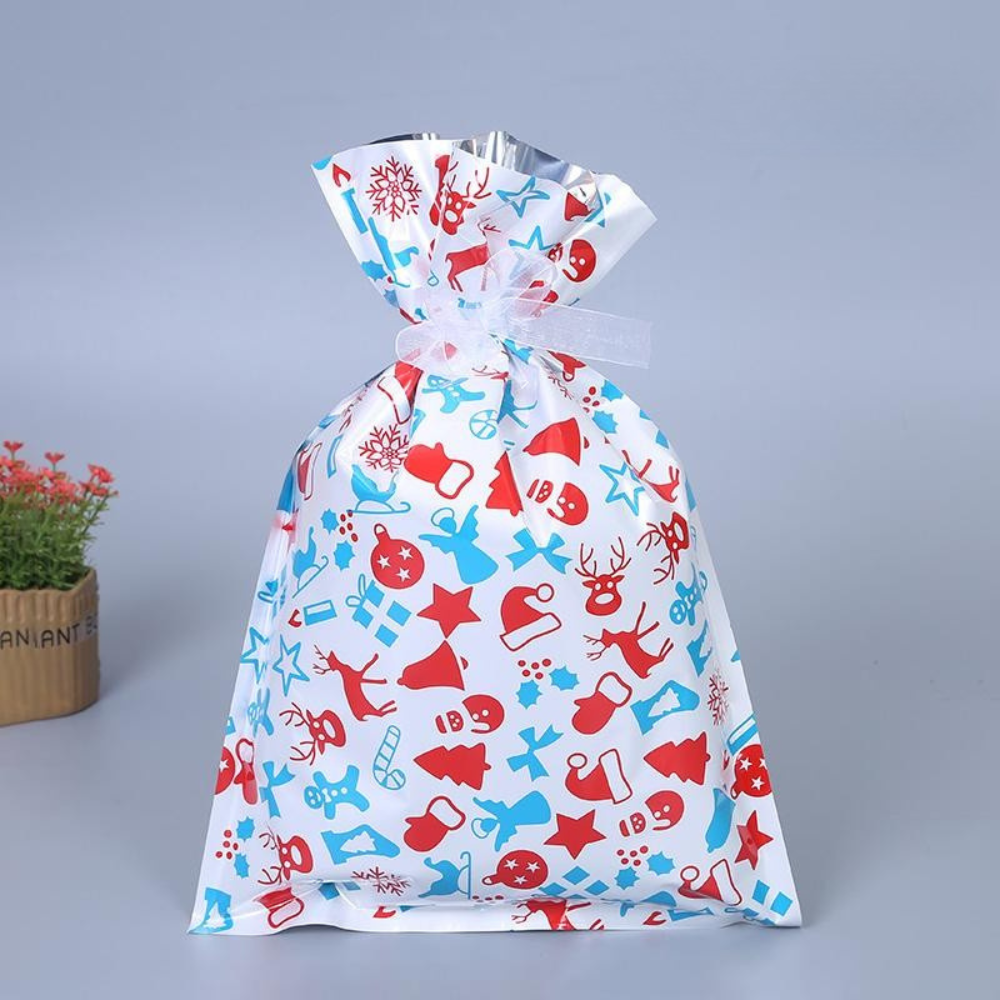 Bolsa de regalo reutilizable ecológica para Navidad