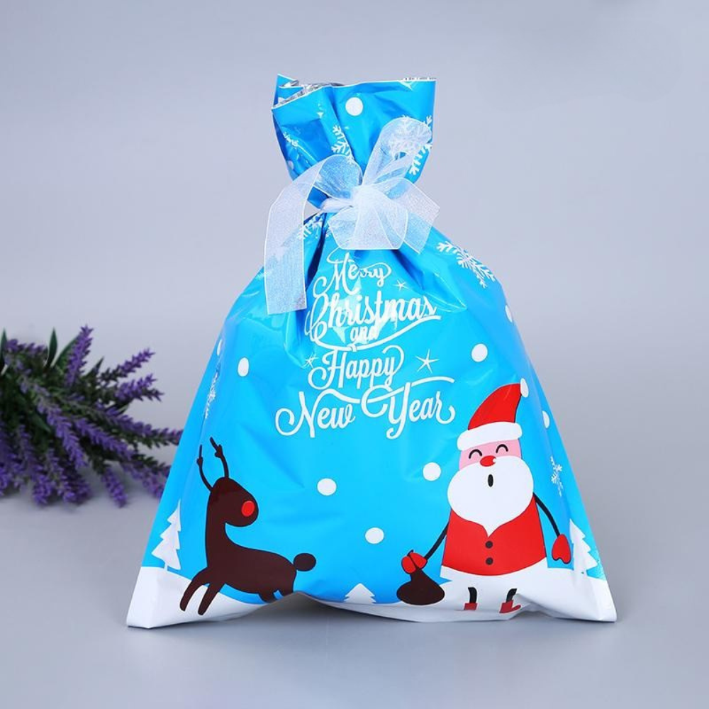 Bolsa de regalo reutilizable ecológica para Navidad