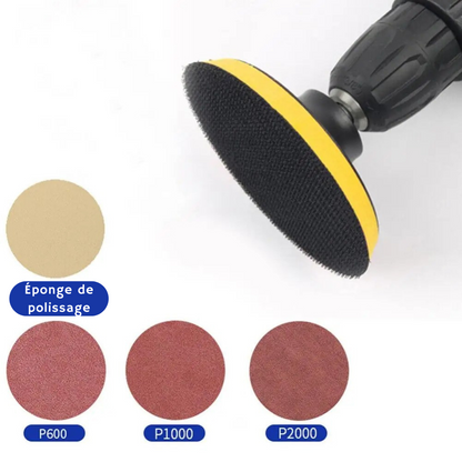 Kit de Reparación de Faros para Coche, Renovación Rápida y Fácil