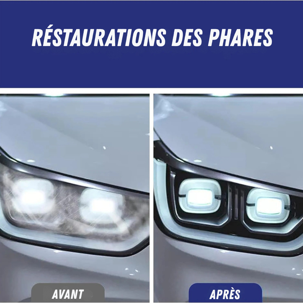 Líquido de Reparación de Faros para Auto Rápido y Eficaz
