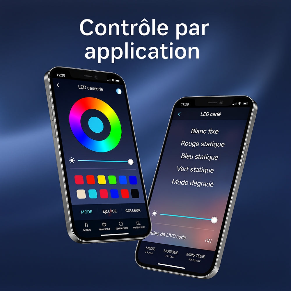 Alfombrilla LED para Coche – Iluminación Interior de Alta Calidad