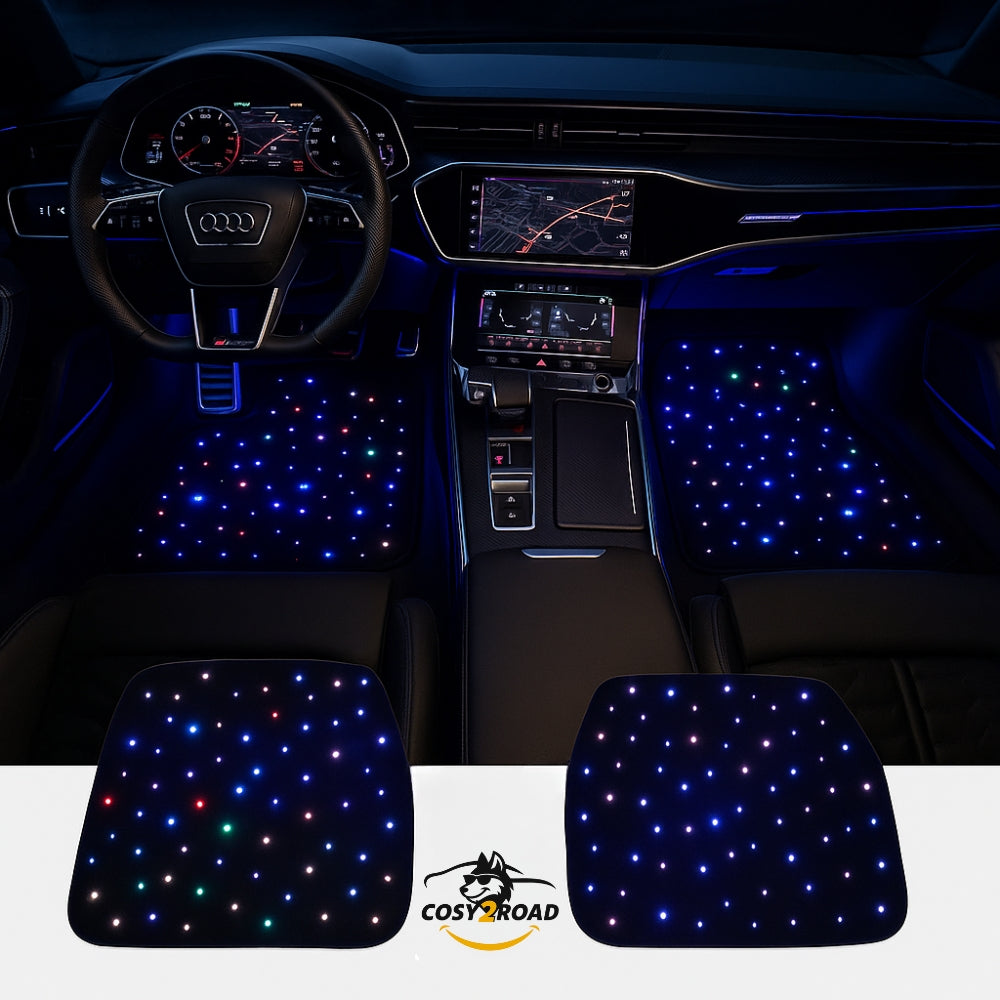 Alfombrilla LED para Coche – Iluminación Interior de Alta Calidad