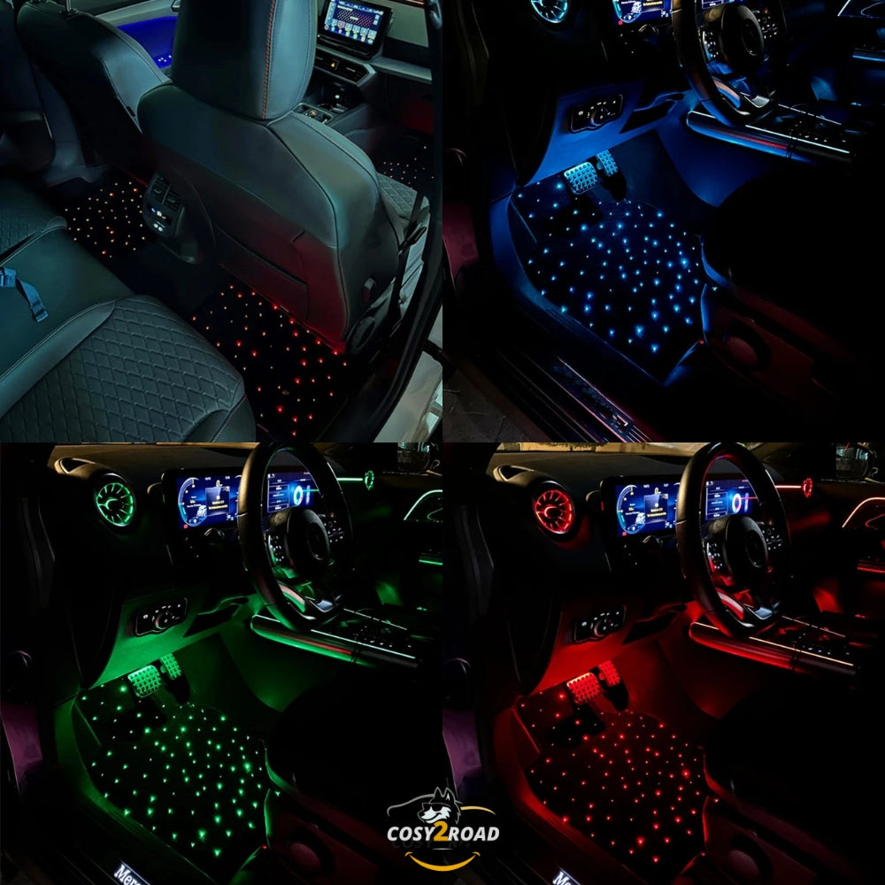 Alfombrilla LED para Coche – Iluminación Interior de Alta Calidad