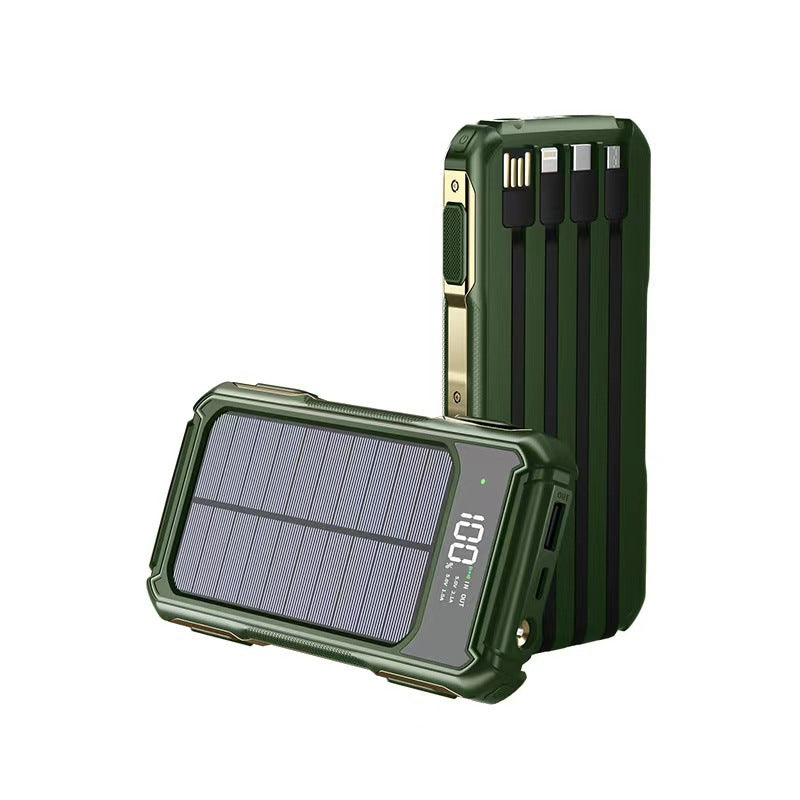 Batería Externa Portátil Solar Cargador Universal