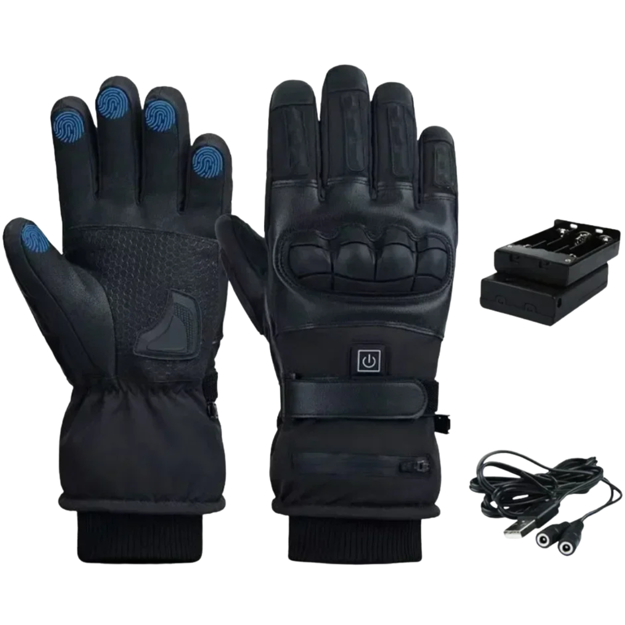 Guantes Calefactables Eléctricos para Moto y Esquí
