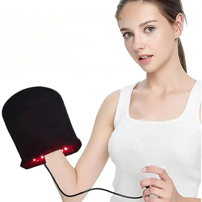 Guantes de luminoterapia LED rojo e infrarrojo con calor