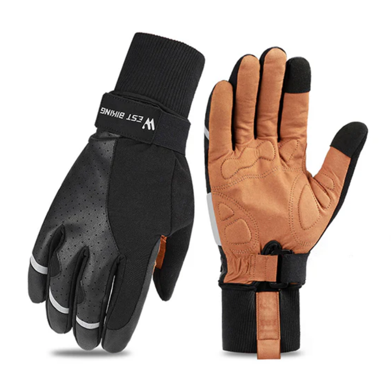 Guantes de Ciclismo de Invierno Calefactables e Impermeables