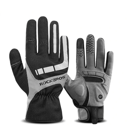 Guantes de Ciclismo de Invierno Calientes e Impermeables