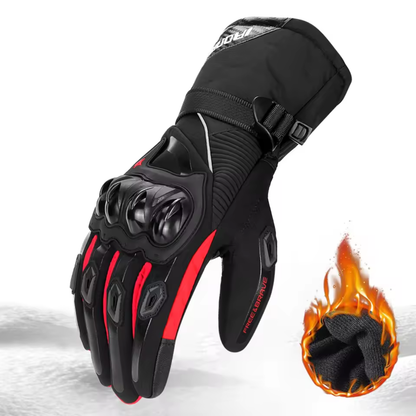 Guantes de Moto de Invierno Impermeables y Calefactables