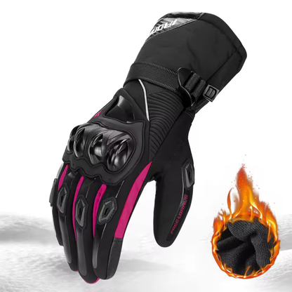 Guantes de Moto de Invierno Impermeables y Calefactables