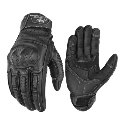 Guantes de Moto Clásicos de Cuero