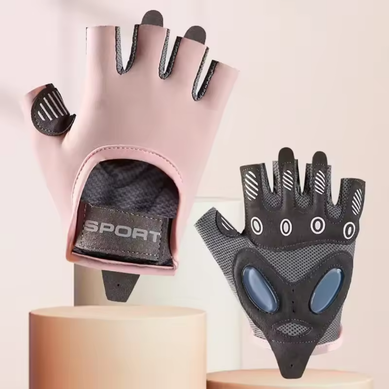Guantes Deportivos Antideslizantes y Transpirables para Musculación