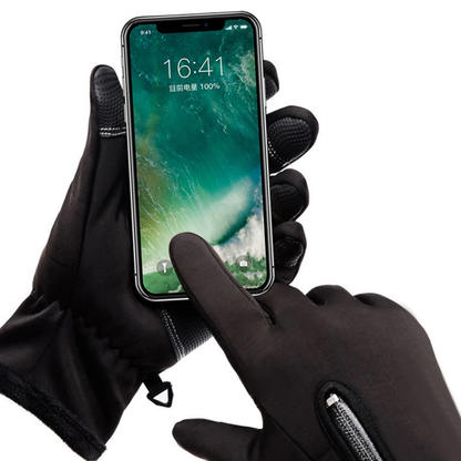 Guantes de Moto de Invierno Impermeables y Calefactables
