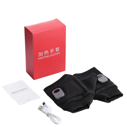 Guantes Calefactables Eléctricos Ajustables con 3 Niveles de Calor