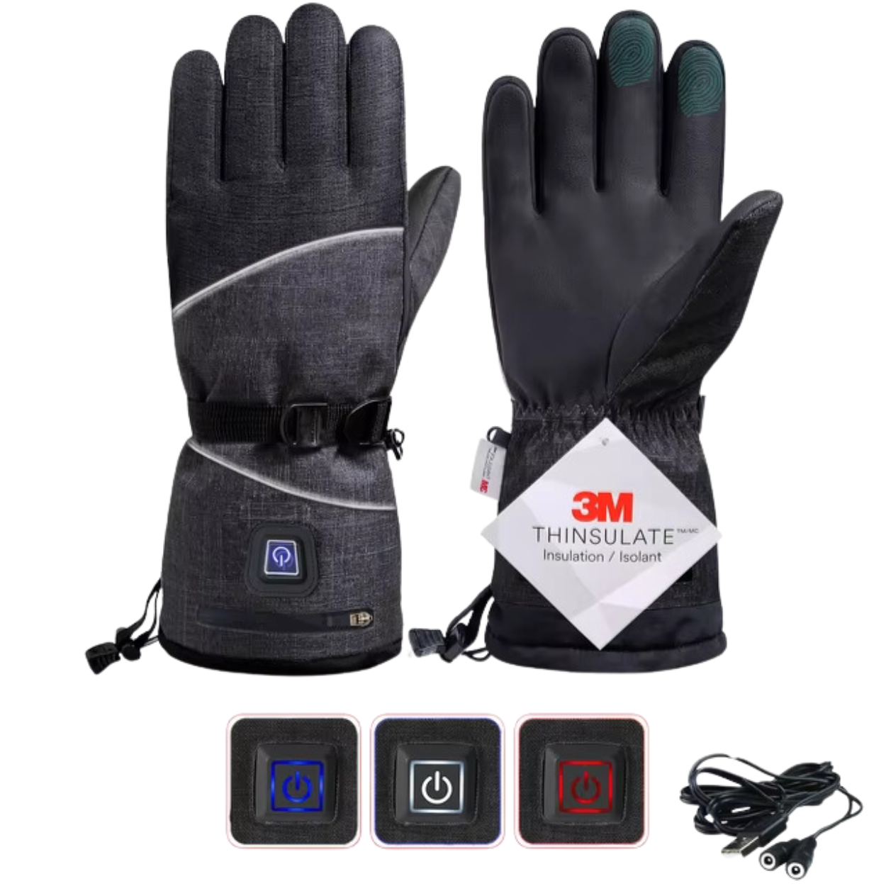Guantes Calefactables Eléctricos para Hombre y Mujer