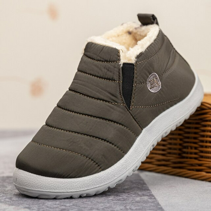Botines de invierno cálidos y antideslizantes