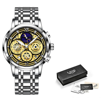 Reloj de pulsera elegante para hombre