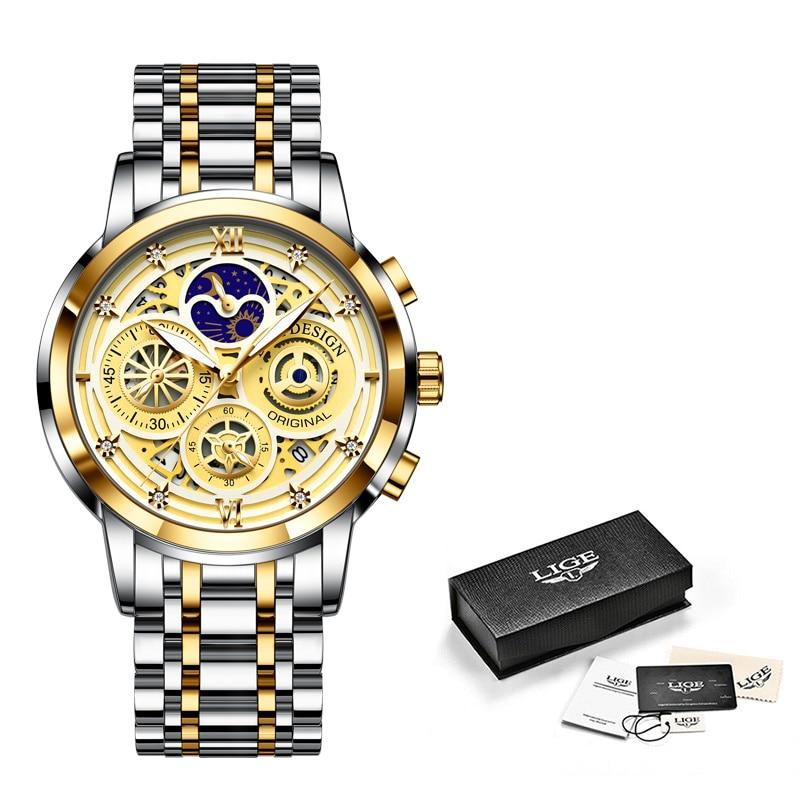 Reloj de pulsera elegante para hombre