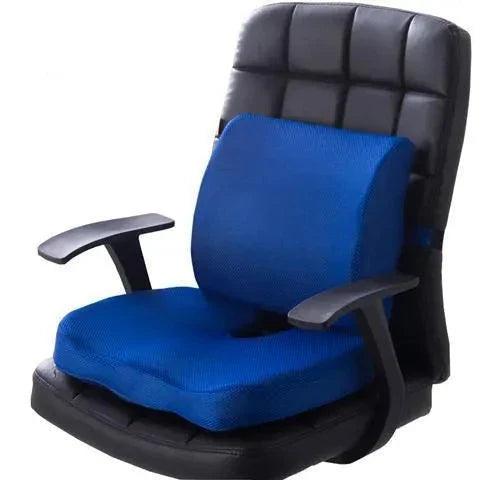 Cojín de soporte lumbar de espuma ergonómica