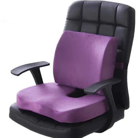 Cojín de soporte lumbar de espuma ergonómica