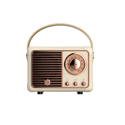 Altavoz Bluetooth Vintage Compacto