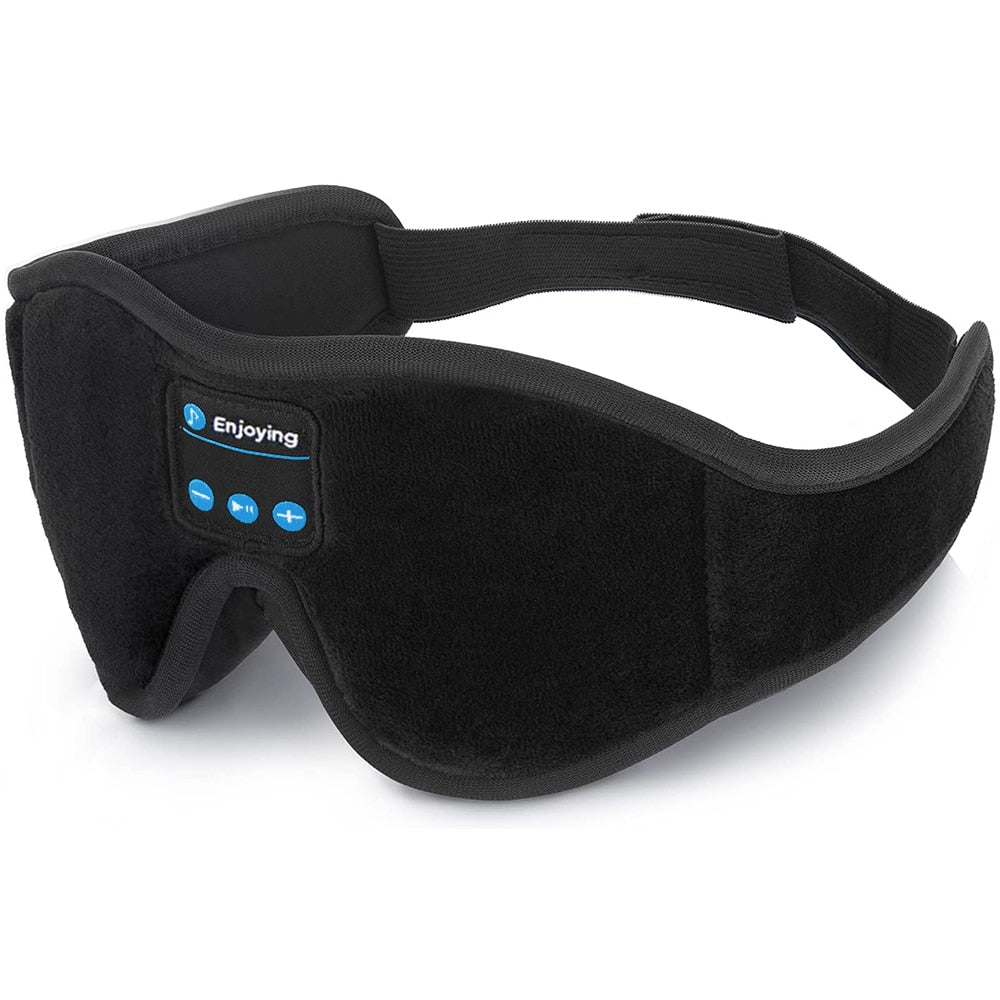 Mascarilla de sueño con auriculares Bluetooth integrados