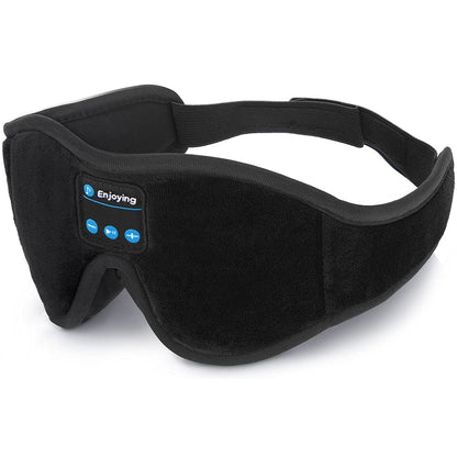 Mascarilla de sueño con auriculares Bluetooth integrados