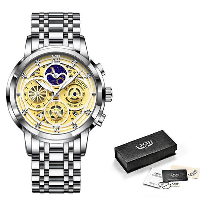 Reloj de pulsera elegante para hombre