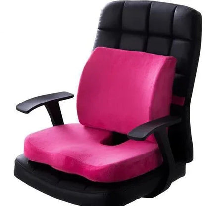 Cojín de soporte lumbar de espuma ergonómica