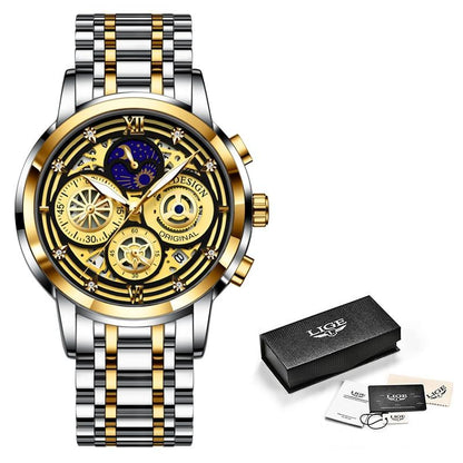 Reloj de pulsera elegante para hombre