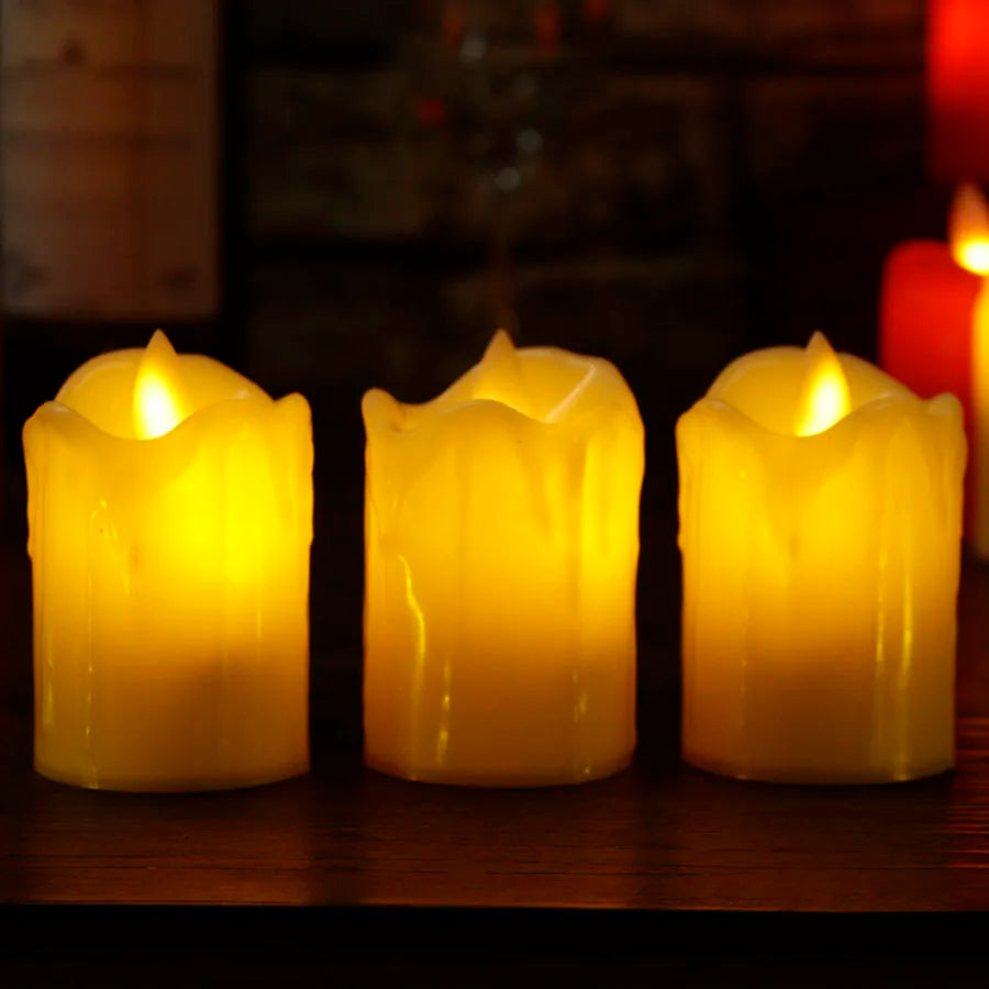Velas LED Seguras para Fiestas y Reuniones