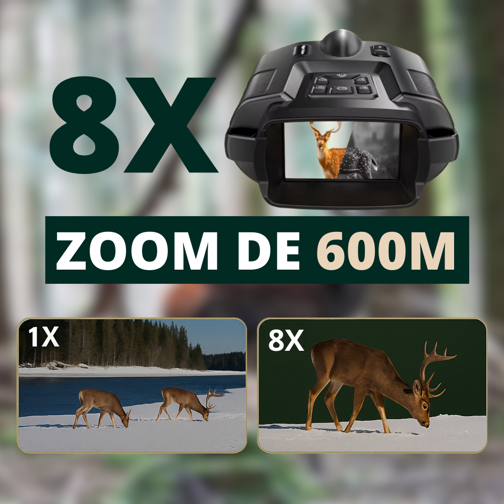 Marcherelle™ – Binoculares de Visión Nocturna 4k con Imagen Amplia y Clara