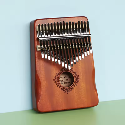Kalimba de 17 Teclas de Madera con Piano de Pulgar Portátil