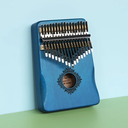 Kalimba de 17 Teclas de Madera con Piano de Pulgar Portátil