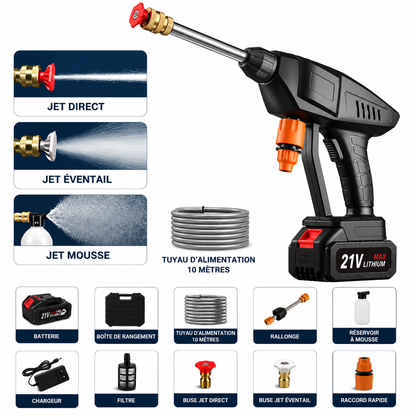 Limpiador de Alta Presión Portátil 60 Bar
