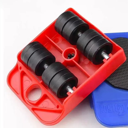 Rodillos Potentes para Mover Muebles 300 kg