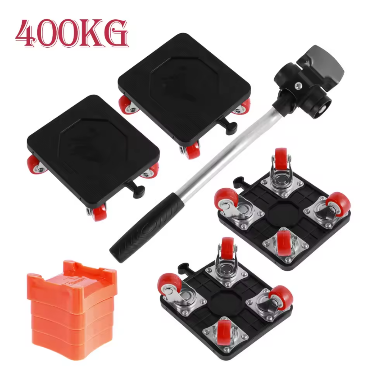 Rodillos para Mover Muebles con Kit de Elevación