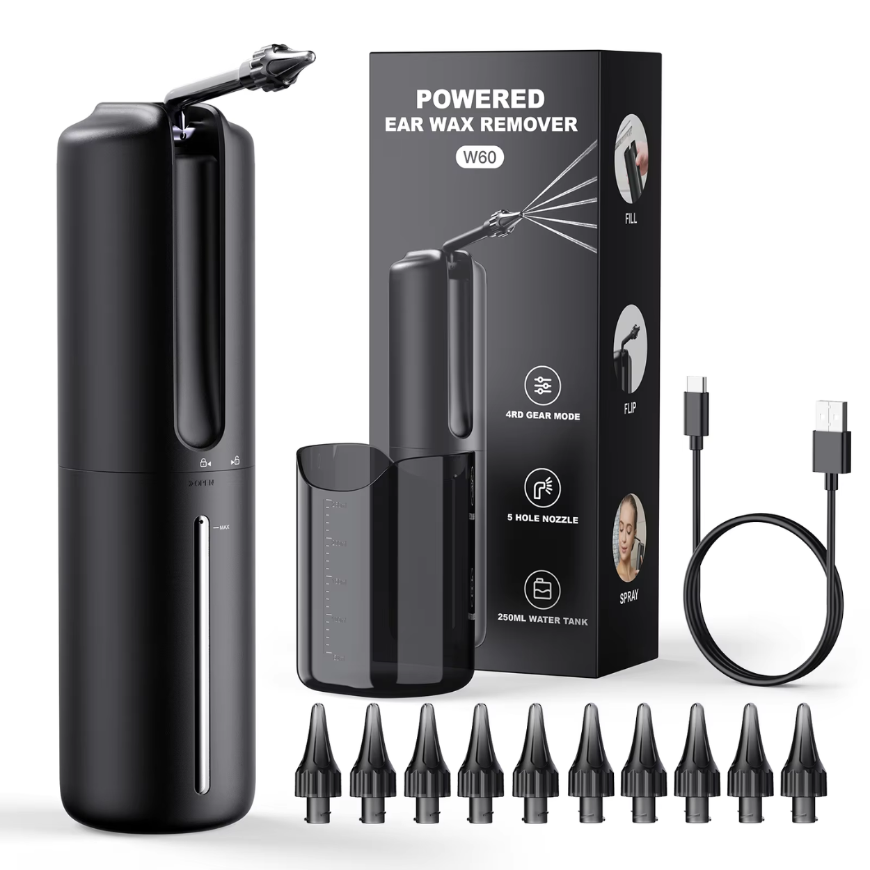 Limpiador Eléctrico Profesional para Oídos
