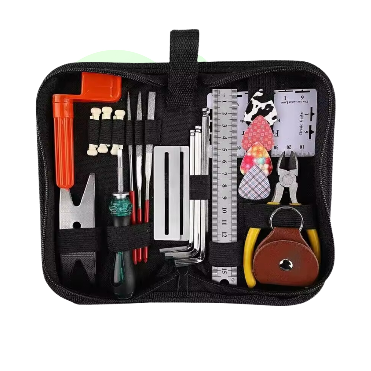 Kit Guitare 26 Pièces pour Luthier Électricien Acoustique - Marcherelle