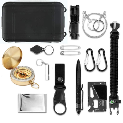 Kit de Supervivencia 12 en 1 Todo Terreno