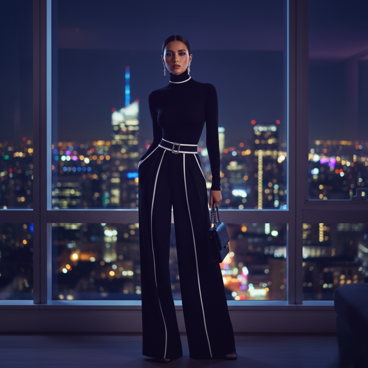 Traje de Mujer de Dos Piezas Elegante y Chic