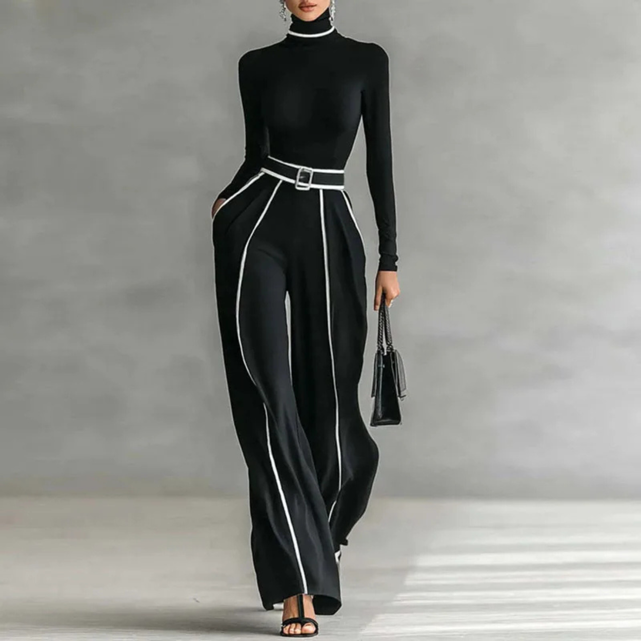 Traje de Mujer de Dos Piezas Elegante y Chic