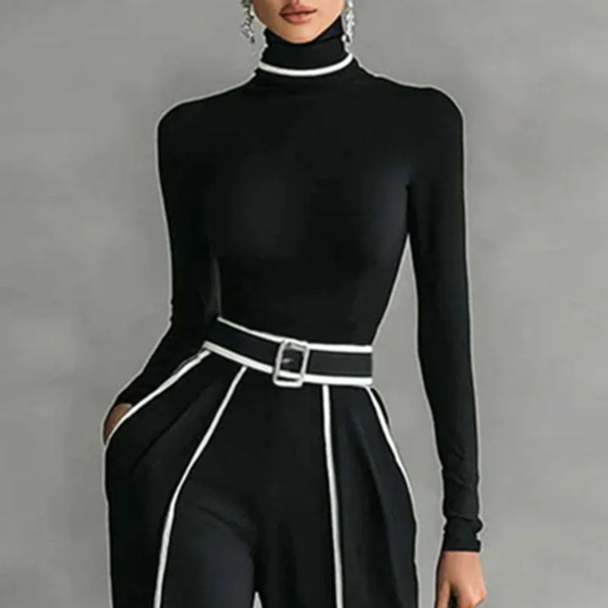 Traje de Mujer de Dos Piezas Elegante y Chic