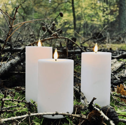 Velas LED Elegantes Impermeables con Control Remoto
