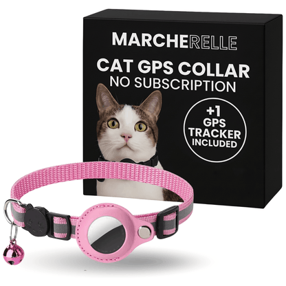 Macherelle™ – Collar GPS para Gatos Sin Suscripción | Compatible con iOS y Android