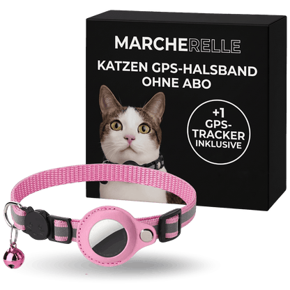 Macherelle™ – Collar GPS para Gato Sin Suscripción | Compatible con iOS y Android